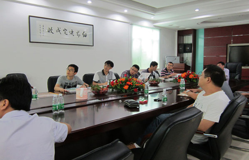 南海鴻暉房地產開發有限公司領導蒞臨我公司考察指導工作